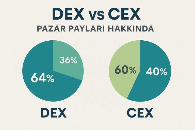 DEX vs CEX: Pazar Payları Nasıl Değişiyor?