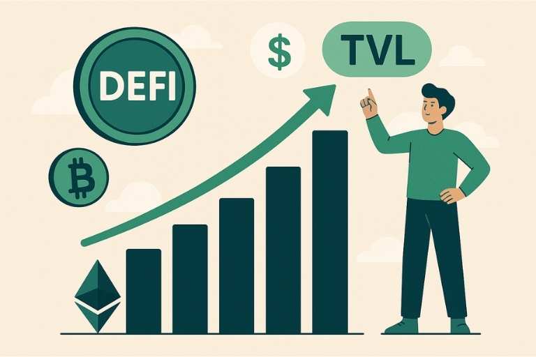 DeFi Protokollerinde TVL Artışı