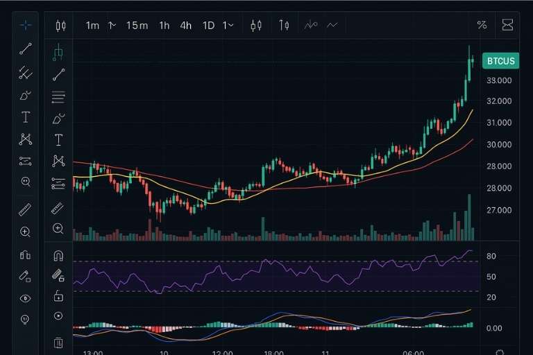 Kripto Borsalarında Grafik Ticaret Araçları