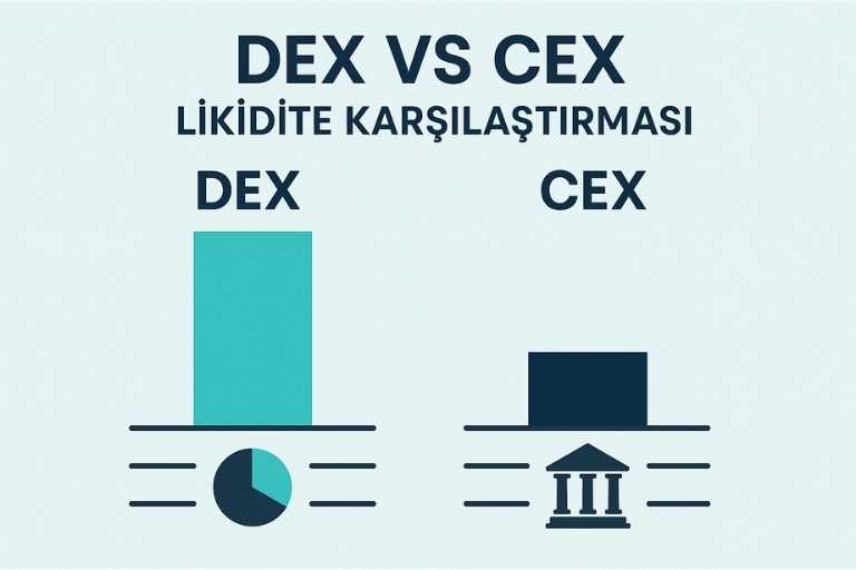 DEX vs CEX Likidite Karşılaştırması