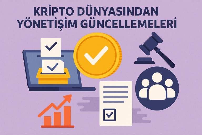 Kripto Dünyasından Yönetişim Güncellemeleri